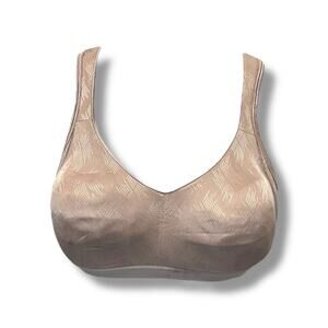 Playtex Women's 18 Hour Active Comfort Wirefree Bra US5452, Nude, size 38C